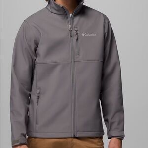 Columbia Men's Ascender Gray Softshell Jacket